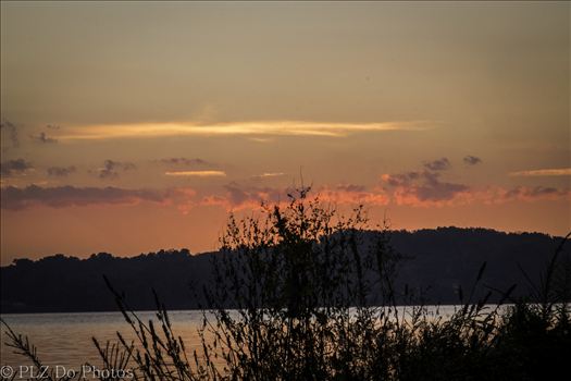 Sunrise over the Potomac River.